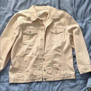 J. Crew Light Tan Denim Jacket